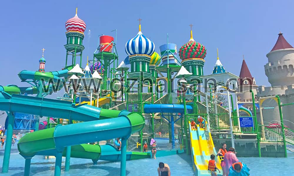 多达47种功能的超大型主题水寨