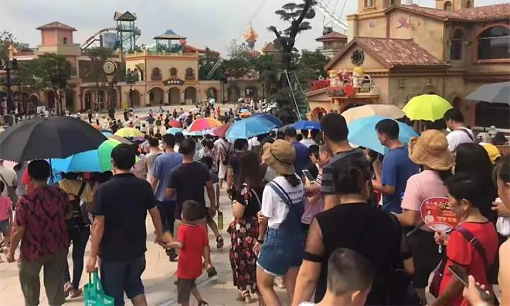 jinnianhui今年会游乐参与打造的欢乐海岸PLUS三天迎客超16万人！