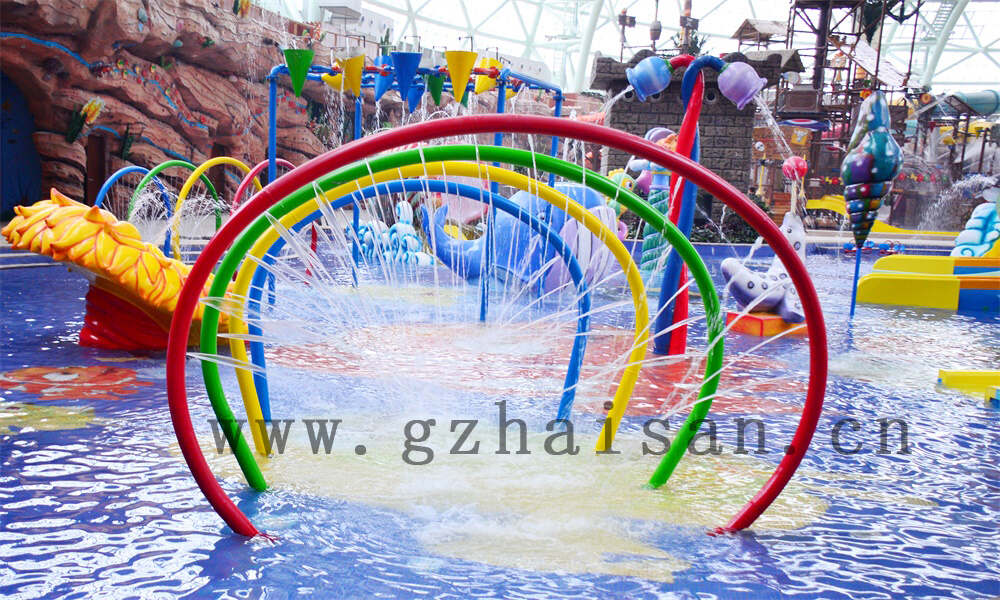 水上乐园设备的儿童乐园设备