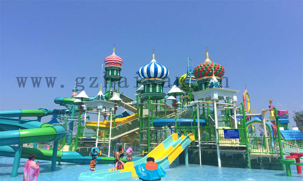 儿童水上乐园，欢乐游乐设施畅享不停