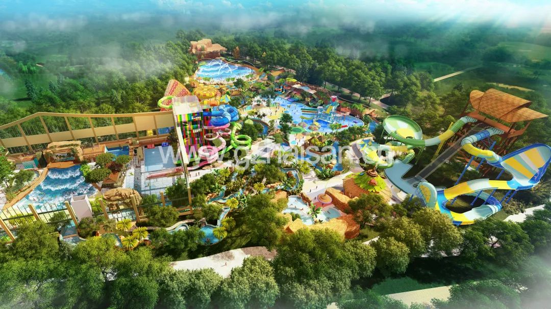 快讯 | jinnianhui今年会游乐董事长一行视察南北湖开元森泊水乐园项目进展情况